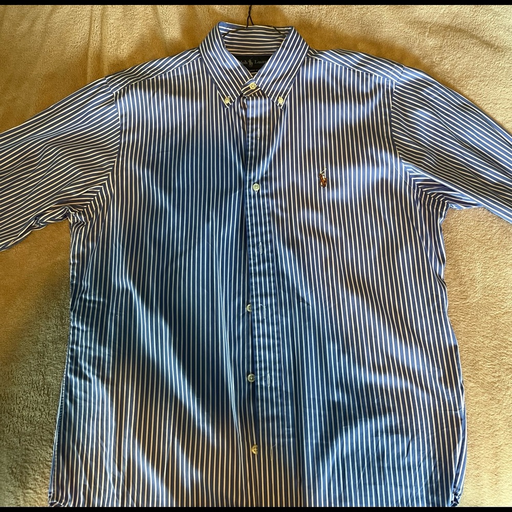 Ralph Lauren Men’s button down dress shirt
